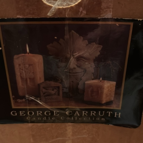 Vintage goth  Christmas candle - Picture 3 of 6